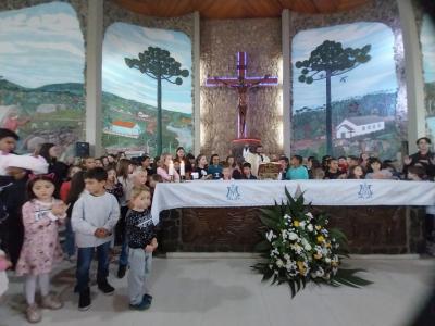 CelebraÃ§Ã£o das CrianÃ§as no SantuÃ¡rio de Laranjeiras do Sul (12/10) 